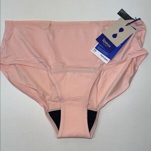 🔥Speax by thinx Pink Hiphugger Underwear Sz 4XL New